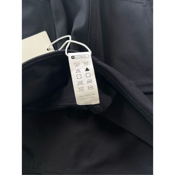 NEW Halara High Waist Flare 30.5" Inseam Back Pocket Pant Black Size Extra Small - Picture 4 of 10